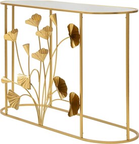 Consolle color oro 40x120 cm Flow - Mauro Ferretti