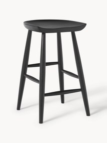 Sgabello alto in legno di mango Nino