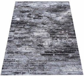 Tappeto moderno di colore grigio Larghezza: 80 cm | Lunghezza: 150 cm