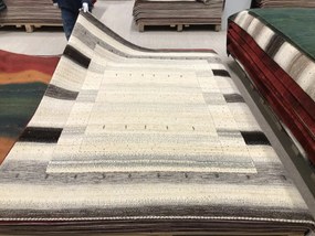 Loribaft Tappeto 220 x 280 Beige (Iran) Annodato A Mano