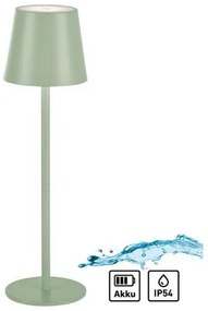 Leuchten Direkt 19250-43 - LED Lampada ricaricabile da esterno EURIA LED/3W/5V IP54