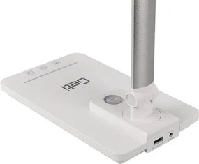 Lampada da tavolo LED dimmerabile USB 9W 230V 3000K/4000K/5500K bianco