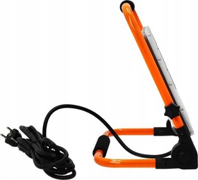 Proiettore LED con stativo, 100 W, 230 V, 4500 K, IP65, arancione