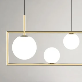 Lampadario Moderno Buble  3x E27 MILOOX