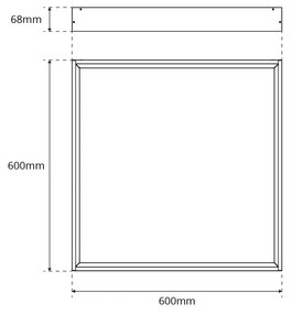 Plafoniera LED 60x60 42W CCT Bianco Variabile UGR19 PHILIPS CertaDrive CRI92 Colore Bianco Variabile CCT