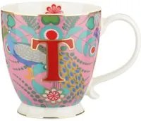 Tazza mug lettera T 450 ml Royal Garden