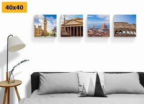 Set di quadri – Città abbaglianti