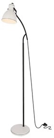 Lampada da terra ZUMBA 1xE27/40W/230V bianco/nero