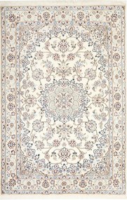 Nain Tappeto persiano 130 x 200 Beige (Iran) Annodato A Mano