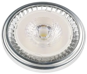Lampada Faretto Led AR111 15W AC 220V Bianco Caldo Spot Angolo 35 Gradi Disegno Moderno