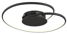 Lindby - Joline LED Plafoniera Ø45 Black Lindby