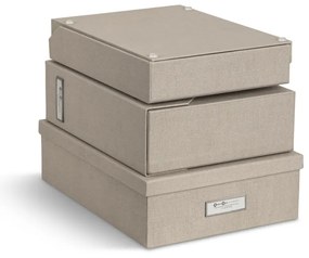 Organizzatori di documenti in cartone in set da 5 Holger - Bigso Box of Sweden