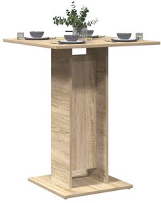 Tavolo Da Bistrot Rovere Sonoma 60x60x75 Cm Legno Multistrato /