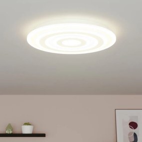Plafoniera LED moderno Regalis, bianco Ø 50 cm, luce calda, 3155 LM INSPIRE