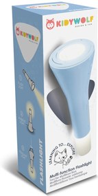 Kidywolf - Torcia multifunzione - blu