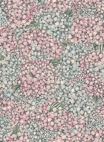 Cole & Son Tapete Ortensia - Pink/ Blue