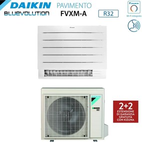 Daikin - Condizionatore a Pavimento Perfera 12000 Btu FVXM35A R-32 Wi-Fi Integrato Garanzia Italiana