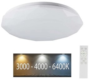 Plafoniera LED dimmerabile LED/40W/230V 3000K/4000K/6500K + +TC