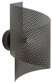 Applique Moderna Baldr 1 Luce Nera