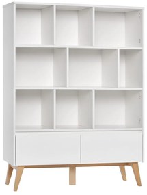 Libreria per bambini bianca , 120 x 160 cm Swing - Pinio