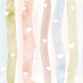 Carta da parati – Arcobaleno pieno d'amore