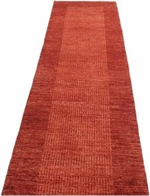 Essenzia Geometrico Mattone Arancione Bruciato Corsia 74x199 Cm