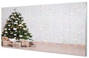 Quadro acrilico Decorazioni per regali degli alberi di Natale 100x50 cm