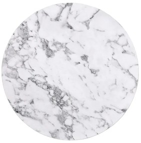 SET 2x Tavolino PAOLA diametro 38/60 cm grigio/marmor decor