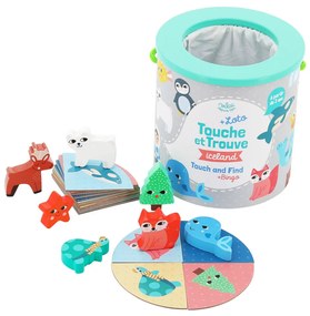 Vilac - Tocca e trova, gioco in legno - Iceland