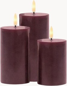 Set di 3 candele a LED a batteria Sille