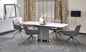 Set Dancan L160-220 cm tavolo allungabile + 4 sedie K523 grigio