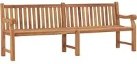 Panchina da Giardino 228 cm in Legno Massello di Teak 316640