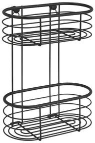 Ripiani per doccia neri 26 x 35 cm Trestina - Wenko