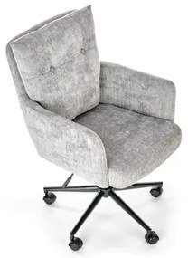 Sedia da ufficio SAVO in grigio chiaro