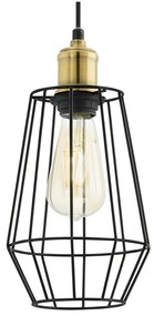 Eglo 49791 - Lampada a sospensione DENHAM 1xE27/60W