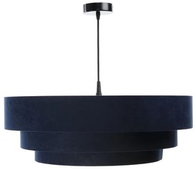 Lampadario su filo TRINITI 1xE27/60W/230V blu/giallo