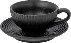 Tazzina per cappuccino nera in ceramica 200 ml Neri – Bloomingville