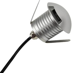 Faretto 3W Monodirezione IP67 - Professional Colore Bianco Caldo 2.700K