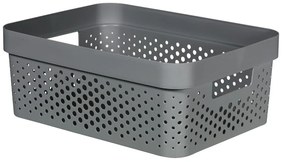 Cestino grigio Dots, 11 l Infinity - Curver