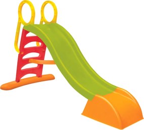 Scivolo per Bambini 180x84x100 cm in Plastica Multicolore...