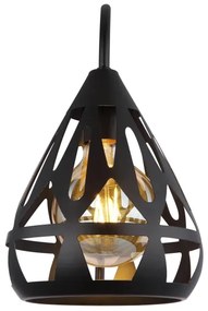 Globo 15889W - Applique HASSAN 1xE27/40W/230V