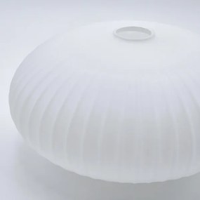 Lampadario a sospensione con filo HARMA 1xE27/15W/230V diametro 30 cm bianco/oro