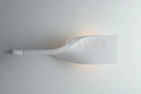 Applique a parete piroette bianca 1 luce attacco r7s 36x10x11cm in ...