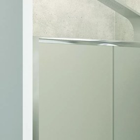 Box doccia un lato 140cm vetro satinato anticalcare KF5000 - KAMALU