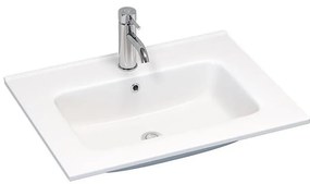 BATH DELUXE 06-060-27-11-00 - Lavabo da incasso LILLESNAD 61x46 cm ceramica/bianco
