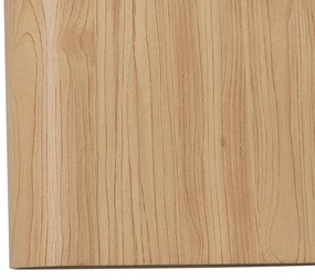 Applique da esterno scandinava effetto legno 17,5 cm con LED IP65 - Batt