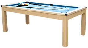 Tavolo trasformabile Biliardo e Ping-pong  213x112x81,5 cm - BLU BALTHAZAR