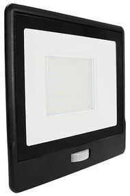 Riflettore LED con sensore LED/50W/230V 6500K IP65 nero