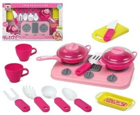 Set di giocattoli Kitchen playset Rosa (56 x 35 cm)