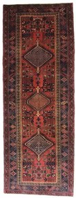 Hamedan Tappeto persiano 300 x 110 Rosso (Iran) Annodato A Mano